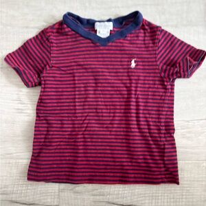 Polo Ralph Lauren Baby Striped Tee Shirt Size 12m
